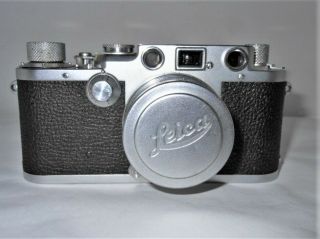 Vintage Leica Drp Ernst Leitz Wetzlar Camera With Leather Case