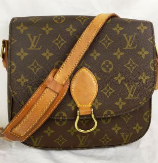 Private Listing Auth Vintage Early 80s Louis Vuitton Crossbody Bag Monogram