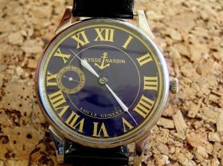 ANTIQUE ULYSSE NARDIN LOCLE GENEVE SUISSE BRANDED MOVEMENT MARRIAGE 3