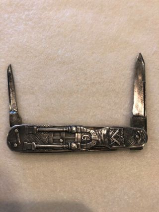 Vintage Keen Kutter Pocket Knife Masonic