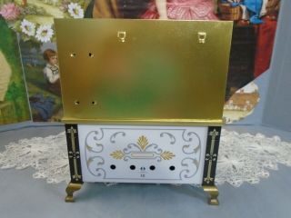 Vintage German Schopper Miniature Stove with Accessories - 1:6 Marked 6