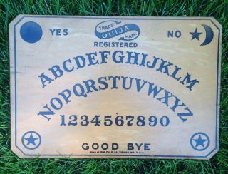 Antique Vintage William Fuld Ouija Board Paper Label Early 1900 