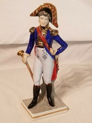 Frankenthal Wessel Porcelain Napoleon Soldier Figurine 1806 Franz.  Tambour C3