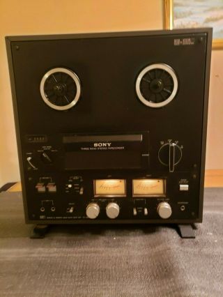 Vintage Sony Tc - 399 Reel To Reel Tape Deck -