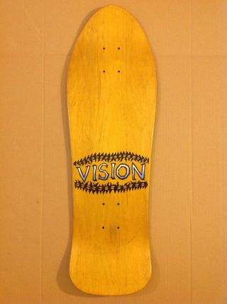 NOS Vintage Vision Ouija Board Old School Skateboard Deck RARE 3
