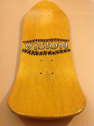 NOS Vintage Vision Ouija Board Old School Skateboard Deck RARE 5