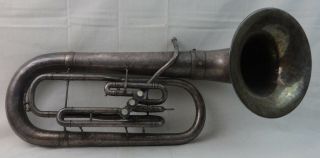 Antique Frank Holton 1927 Euphonium / Tuba Horn Serial 95487