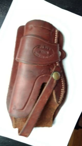 Leather Belt Holster For 1911 Pistol.  Classic Old West Styles,  El Paso,  Texas