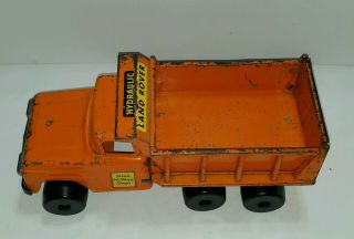 Vintage 1959 Tonka LAND ROVER Dual Hydraulic Dump Truck RARE toy 12