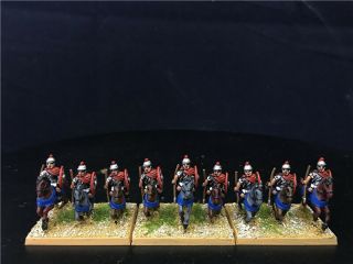 15mm Ancient Dps Painted Dbmm Fog Imperial Roman Cavalry Gh1570