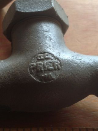 2 Vintage Brass Water Spigot Outdoor Garden Faucet Collectible Hardware Decor 3