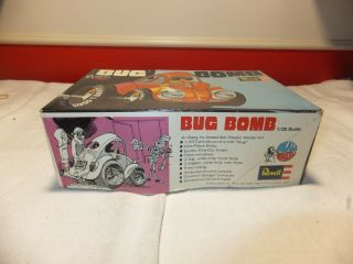 Revell Dave Deals Wheels Bug Bomb Kit H - 1351 Open Inventoried Complete 2