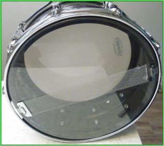 Vintage Ludwig 6.  5 X 14 Black Galaxy Blackrolite Acrolite Snare Drum 5