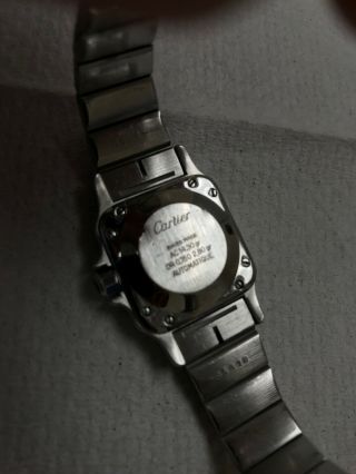 Vintage cartier watch: santos automatique gold / steel 7