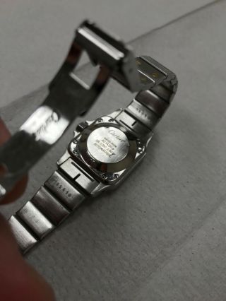 Vintage cartier watch: santos automatique gold / steel 9