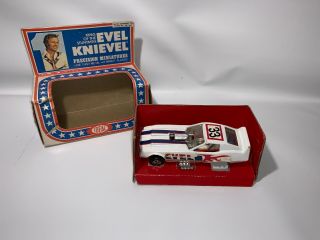 Vintage 1976 Ideal Toy Corp.  Evel Knievel Diecast Miniature Funny Car