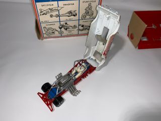 Vintage 1976 Ideal Toy Corp.  Evel Knievel Diecast Miniature Funny Car 5