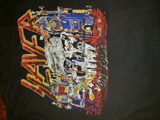 vintage 1980 ' s slayer tour shirt Reign in Blood tour t shirt metallica 10