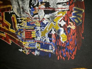 vintage 1980 ' s slayer tour shirt Reign in Blood tour t shirt metallica 3