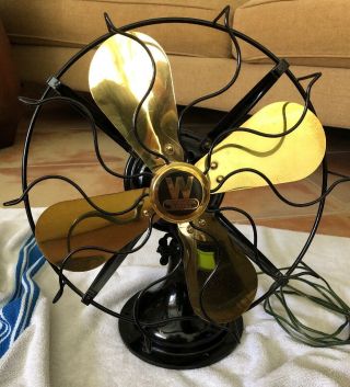 RESTORED Vintage Antique Westinghouse Whirlwind Electric Fan Art Deco 162628G 7