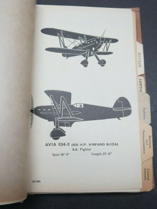 1940 British Air Ministry Publication - Silhouettes of Balkan Aircraft 4