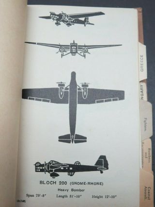 1940 British Air Ministry Publication - Silhouettes of Balkan Aircraft 6