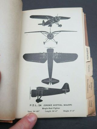 1940 British Air Ministry Publication - Silhouettes of Balkan Aircraft 8