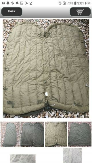 Rare Wwii Us Army Air Forces Sleepinbag Type A3 Goose Down Paid 300$ @