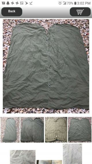 RARE WWII US ARMY AIR FORCES SLEEPINBAG TYPE A3 GOOSE DOWN PAID 300$ @ 2