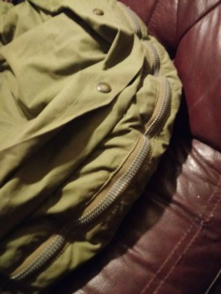 RARE WWII US ARMY AIR FORCES SLEEPINBAG TYPE A3 GOOSE DOWN PAID 300$ @ 7