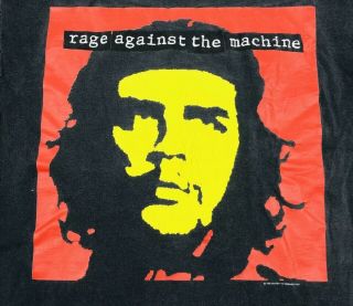 Vintage 80’s The Rage Against The Machine Che Guevera Tee Shirt