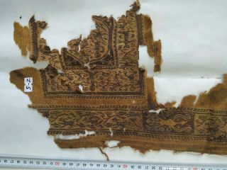 Ancient Egyptian Early Christianity Coptic Textile Fragment