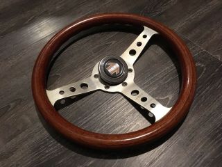 Vintage Momo Indy 315mm Wood Steering Wheel Jdm Nardi Personal 2