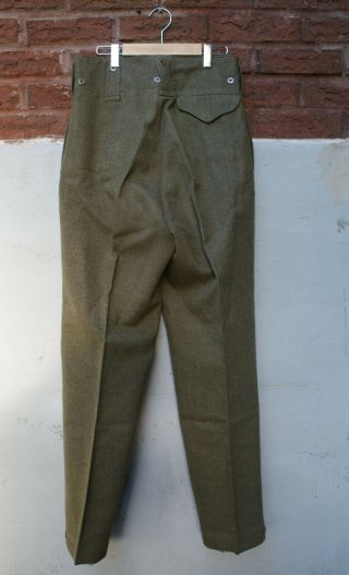 WW2 Canadian Army Battle dress trousers Large size 2