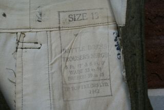 WW2 Canadian Army Battle dress trousers Large size 5