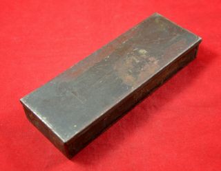 GERMAN WWII WEHRMACHT MG SPARE PARTS / TOOLS STEEL BOX CASE WAR RELIC 6