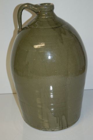 Vintage 5 Primitive Alkaline Glaze Stoneware Pottery Jug 19 " Tall 22 Lbs
