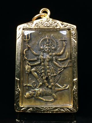 Thai Amulet Prince Jao Mea Ga - Lee Monster Devil Buster Hindu Amulet Pendant