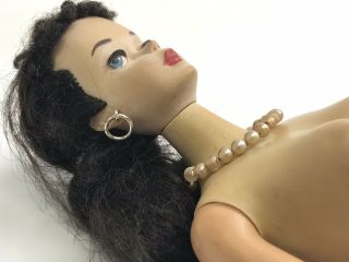 Vintage Mattel Barbie Doll 3,  Pony Tail (1959,  1960) Earrings, 2