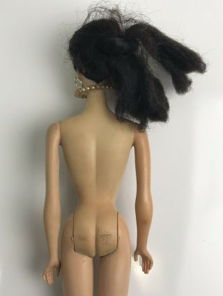 Vintage Mattel Barbie Doll 3,  Pony Tail (1959,  1960) Earrings, 8