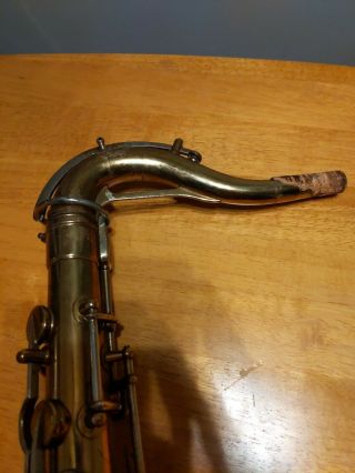 Vintage Martin Imperial Tenor Saxophone - American Made in Elkhart Indiana AS - IS 2
