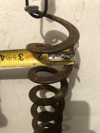 SPIRALING ANTIQUE IRON STEAM PUNK 6 VINTAGE RUSTIC 3