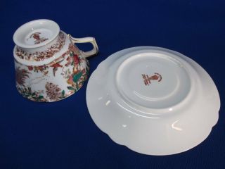 ROYAL CROWN DERBY OLD AVESBURY CUP & SAUCER SET 5