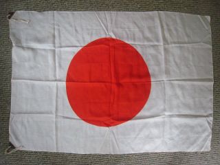 Vintage Wwii Japanese Imperial Flag 40  X 27  In.