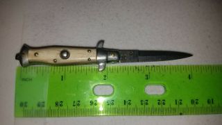 Vintage Diminutive Italian Classic Style Knife Only 4 Inches Open