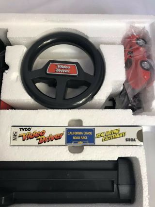 Sega Video Driver TYCO Video Driving System Vintage Game Console Rare 11