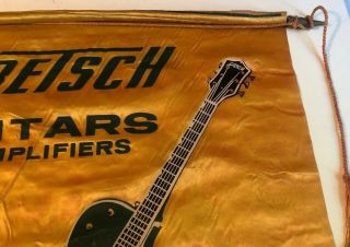 Vintage Gretsch Guitars And Amplifiers Advertising Banner 1950s - 60s 3