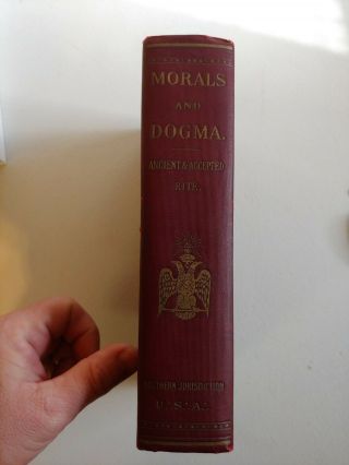 Rare Vintage 1930 Morals and Dogma of the Ancient and Accepted Scottish Ritua 2