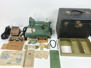 General Electric Sewhandy Featherweight Sewing Machine Vintage Work