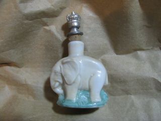 Ninette Germany German Crown Top Cork Elephant Perfume 2.  25 " Bottle Defect N Ear
